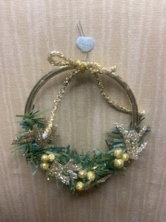 Gold Christmas decor