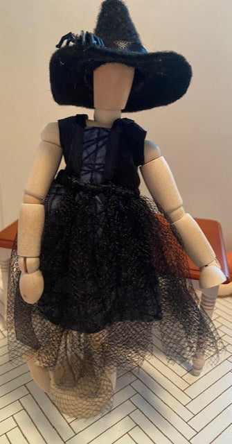 Dressable witch costume