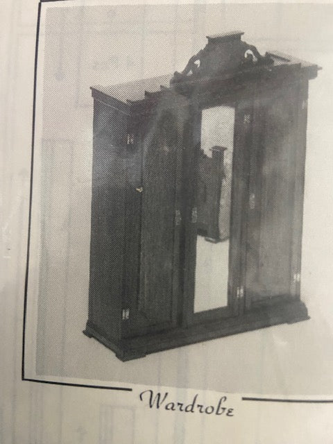 BH Miniatures Victorian Wardrobe Kit