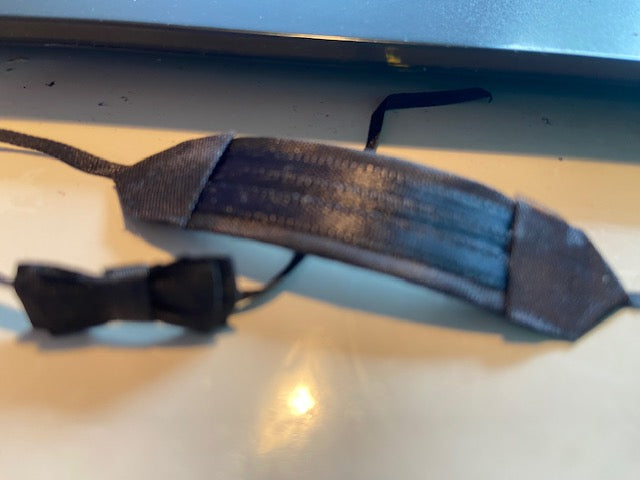 Bow tie and cumberbund