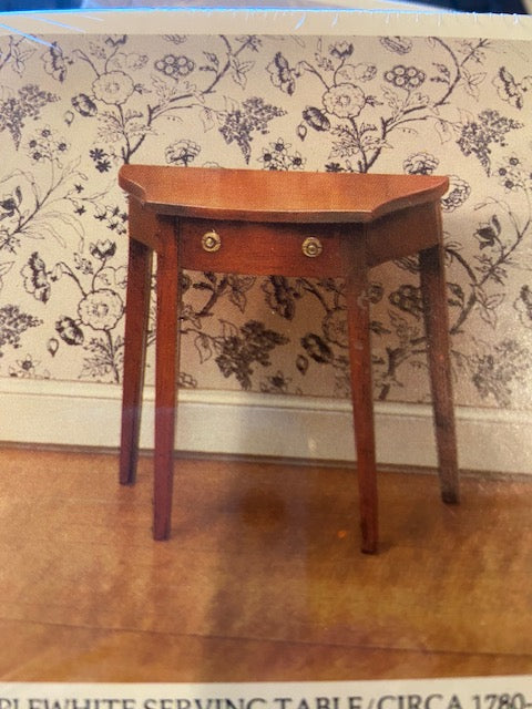 House of Miniatures side table kit