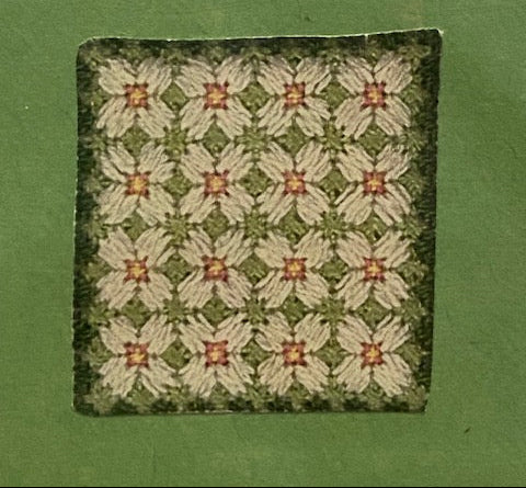 Beginner embroidery pillow kits by Retired Artisan Caroline Stanley