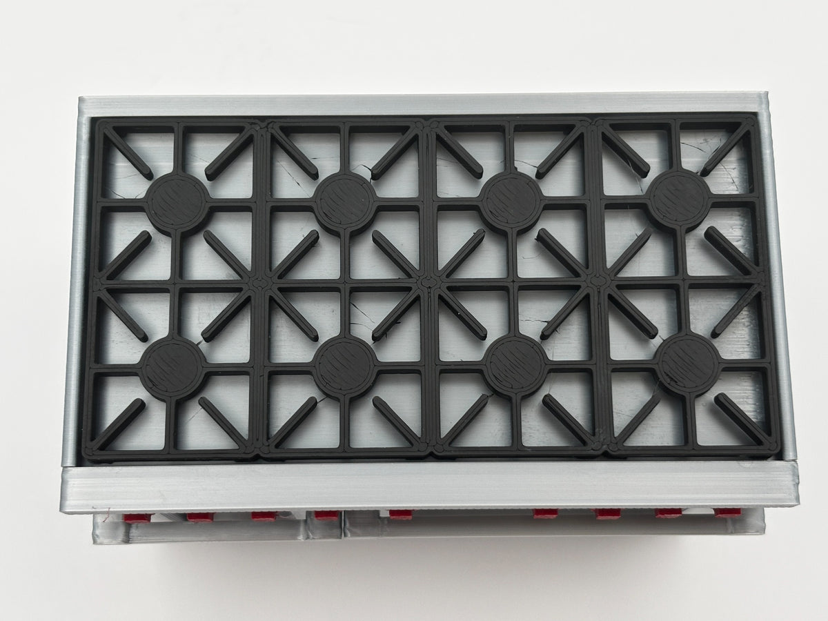 Double range oven-3d printed