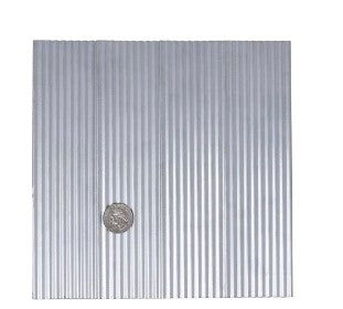 Galvanized metal sheets (4 per pack)