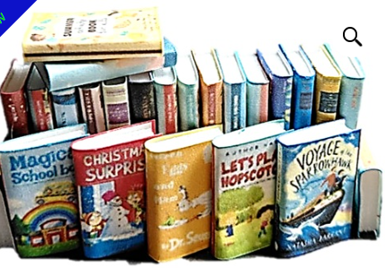 Children's faux books kit