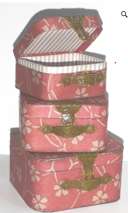 Set of suitcases kit