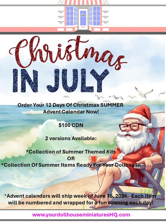 Summer Advent Calendar-Shipped week of June 15, 2026