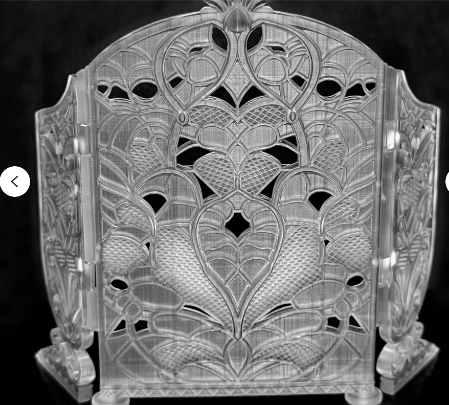 Paint it yourself fireplace screen