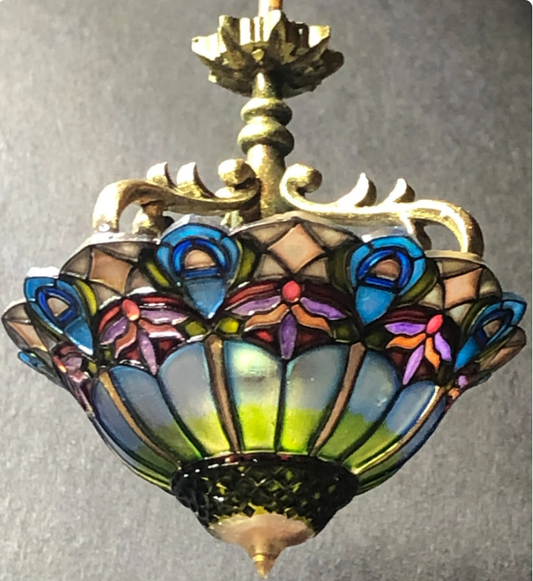 Paint it yourself Stained glass lamp kit