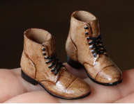 Handpainted boots