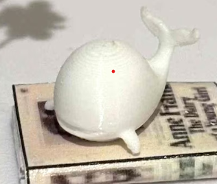 Tiny whale decor (series h1)