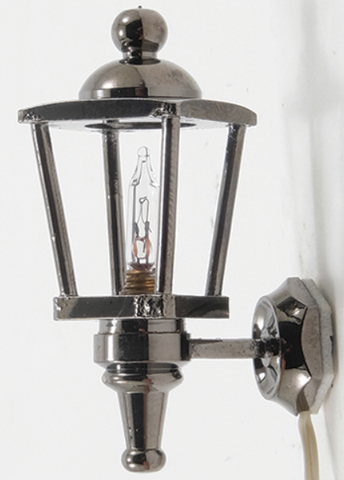 Working Pewter Coach Light
