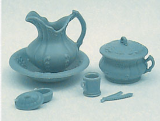 Chrysnbon chamber pot set-blue