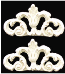 Set of 2 appliques