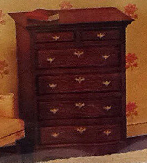 House of Miniatures 6 drawer chippendale chest or dresser kit