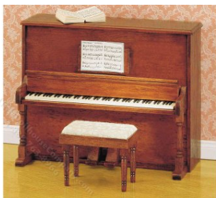 Mini Mundus Piano Kit with stool