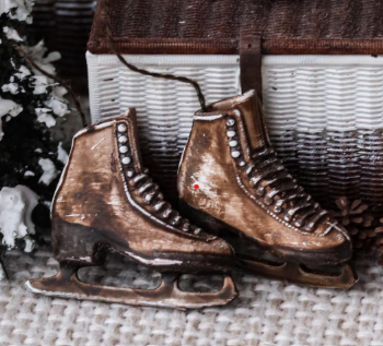 Handpainted skates-3d