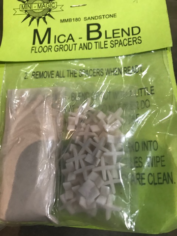 Assorted Mica Blend Grout and Tile Spacers
