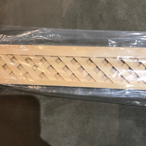 Lattice Railing Baluster-2 pieces