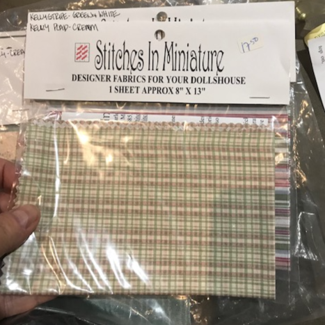 Stitches in Miniature Small Scale Fabric