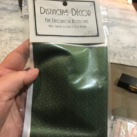 Distinctive Decor Small Scale Fabric REG PRICE $35.00 SALE