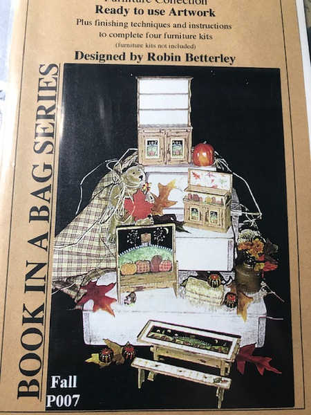 Assorted Vintage Robin Betterley Folk Art Kit REG PRICE $25 Sale