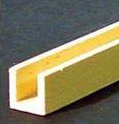 channel moulding per 24 inch length-3/8 inch