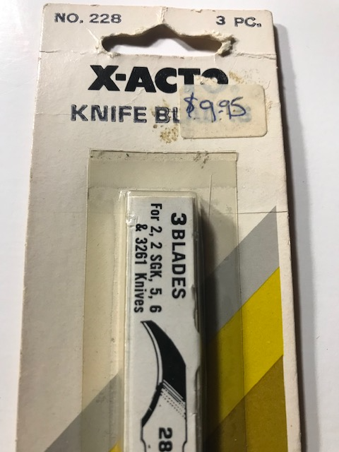 Asst Xacto Blades