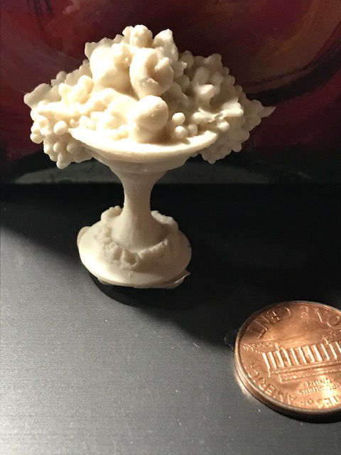 Fruit Pedestal figurine