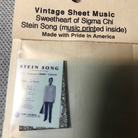Sheet Music with actual music printed inside