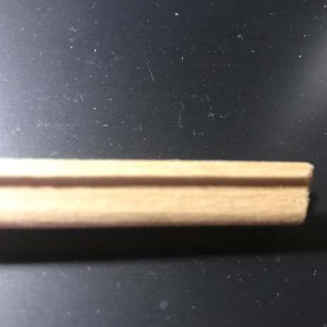 Gutter wood per 24 inch length