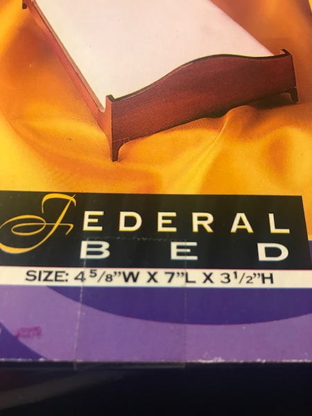 Double Federal Bed Kit