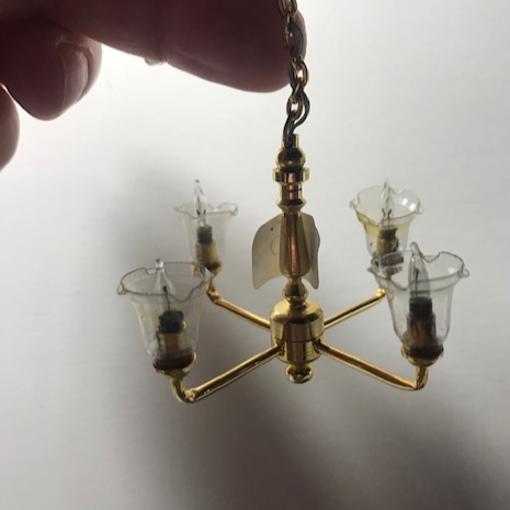 Brass Chandalier Electric