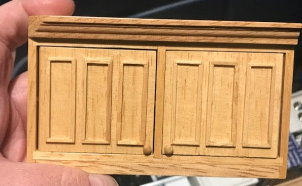 Oak upper cabinet  REG PRICE UNKNOWN  SALE