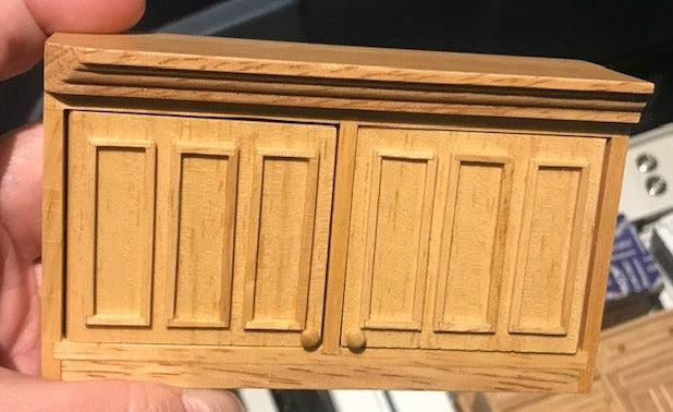 Oak upper cabinet  REG PRICE UNKNOWN  SALE