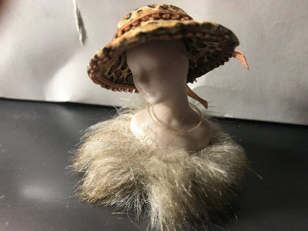 Women's Mannequin with Hat handcrafted