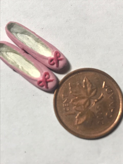 Ballet Flats-handpainted metal