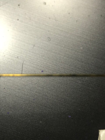 Solid brass rod .020 per 12 inch length