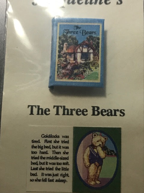 Three Bears Book