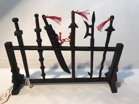 Medieval weaponry handcrafted
