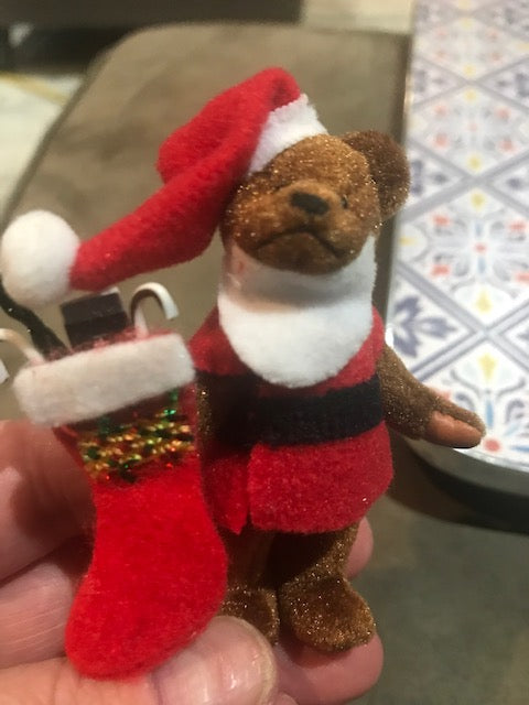 Santa Teddy Bear