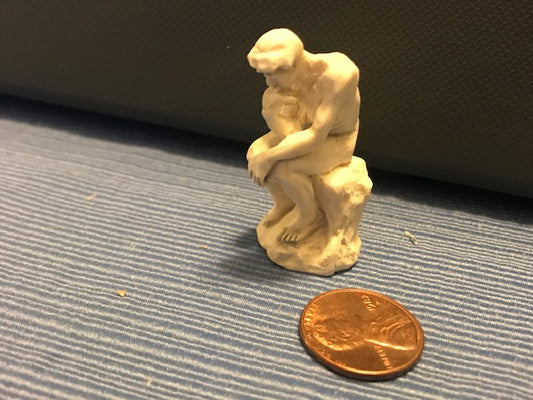 The thinker figurine