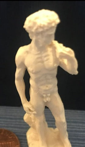 Naked man figurine