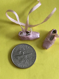 Doll's Cobbler Ballet shoes handcrafted