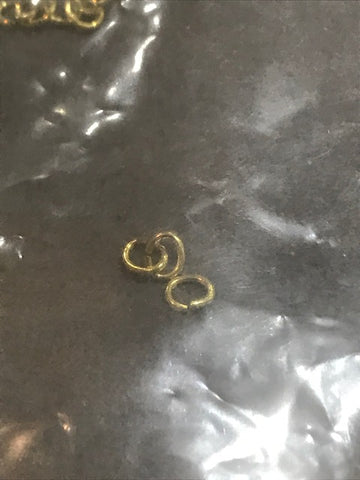 Metal findings-jump rings Set of 12