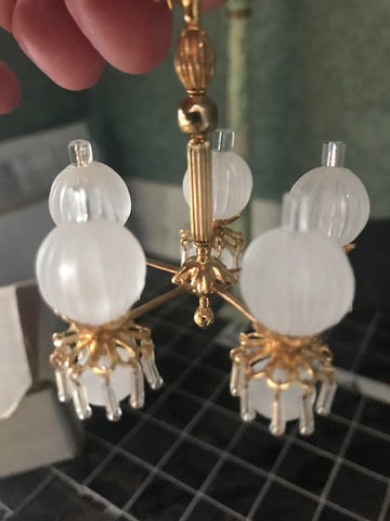 Non working chandalier handcrafted
