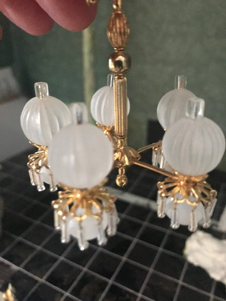 Non working chandalier handcrafted
