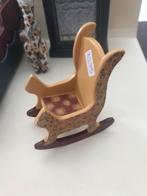 Noah's ark rocking chair