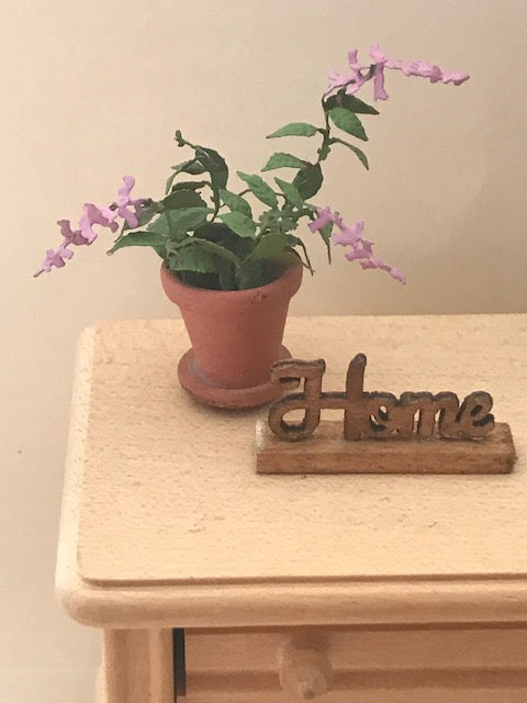 HOME sign-plant NOT included