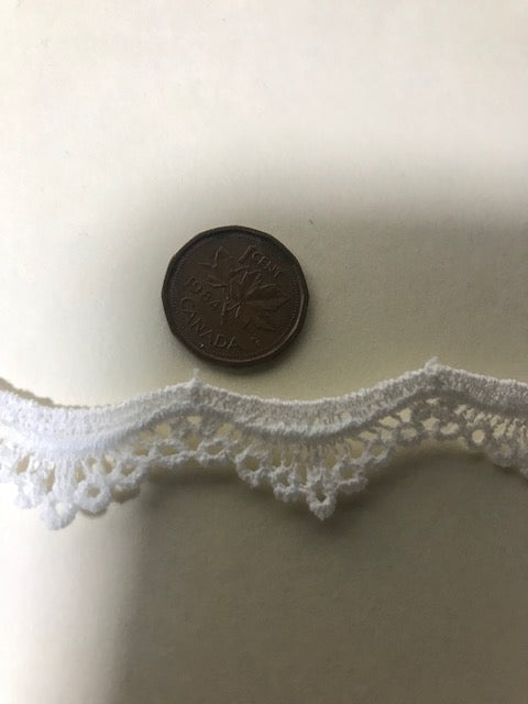 White lace price per yard